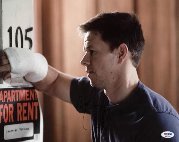 Mark Wahlberg The Fighter Signed 11X14 Photo PSA/DNA #M97262
