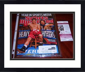 Mark Wahlberg The Fighter,invincible,actor Jsa/coa Signed Sports Illustrated