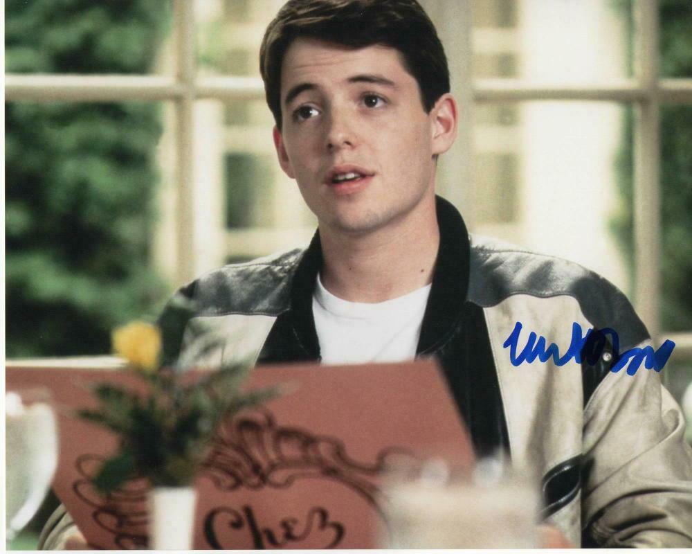 Matthew Broderick Autographed Ferris Buellers Day Off 