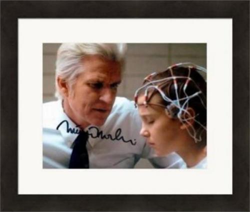 Matthew Modine autographed 8x10 photo (Stranger Things) #SC7 Matted & Framed