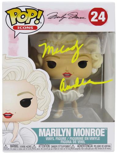 Melody Anderson Signed Marilyn Monroe Funko Pop Icons Doll #24