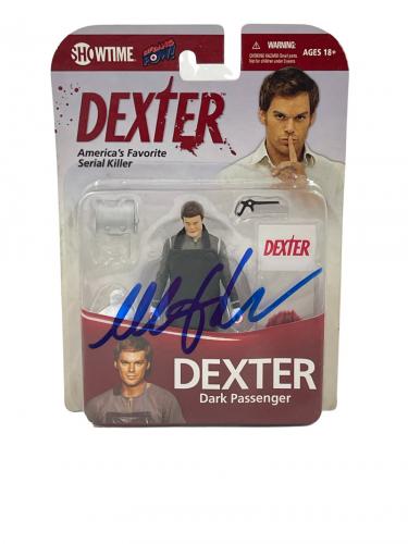 Michael C Hall Signed Dexter Action Figure Authentic Autograph Beckett Coa