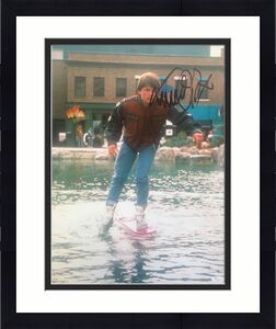 Michael J Fox Back To The Future (Hoverboard) Signed 16x20 Photo JSA