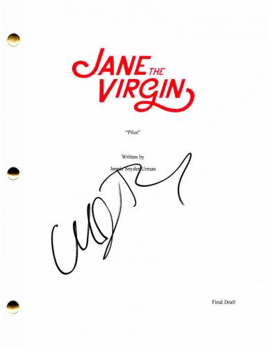 Michael Rady Signed Autograph - Jane The Virgin Pilot Script - Gina Rodriguez