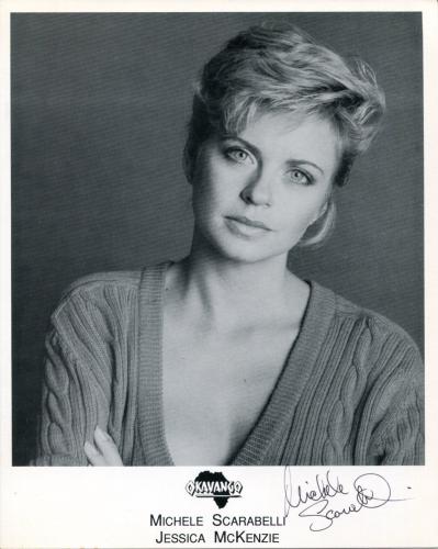 Michele Scarabelli Alien Nation Seven Little Monsters Airwolf Signed Photo.