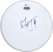 Mick Jagger Rolling Stones Autographed Drumhead - BAS