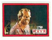Mike Farrell autographed trading card Mash #38