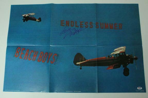 Mike Love Signed Autograph Concert Tour Poster - Endless Love The Beach Boys Psa
