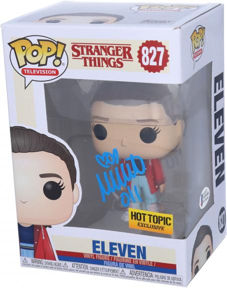 Millie Bobby Brown Stranger Things Autographed #827 Funko - BAS