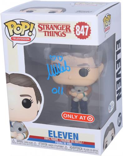 Millie Bobby Brown Stranger Things Autographed #847 Funko - BAS