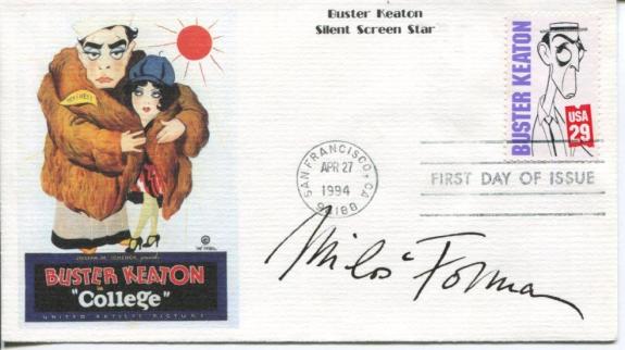 Milos Forman Amadeus One Flew Over the Cuckoo's Nest Signed Autograph FDC