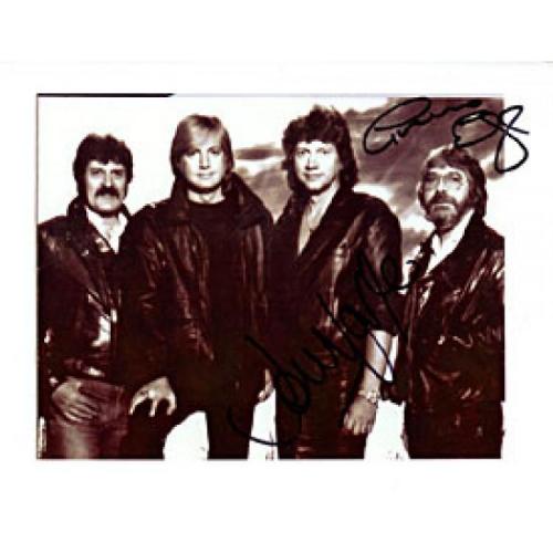 Moody Blues Autographed Celebrity 9x11 Photo