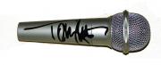 Motley Crue Tommy Lee Autographed Facsimile Signed Microphone