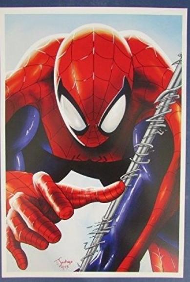 Tony Santiago Spiderman MARVEL 12x18 Print 127147