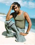NAVEEN ANDREWS "LOST" Also in "THE ENGLISH PATIENT" Signed 8x10 Color Photo