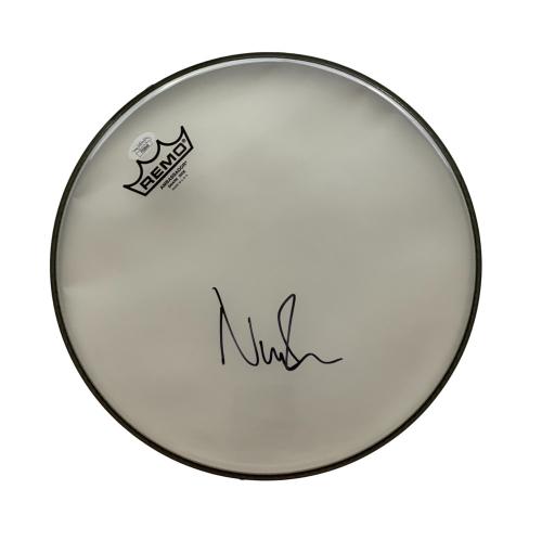 Nick Mason Signed Autograph 12" Drumhead - Pink Floyd Dark Side Of The Moon Jsa