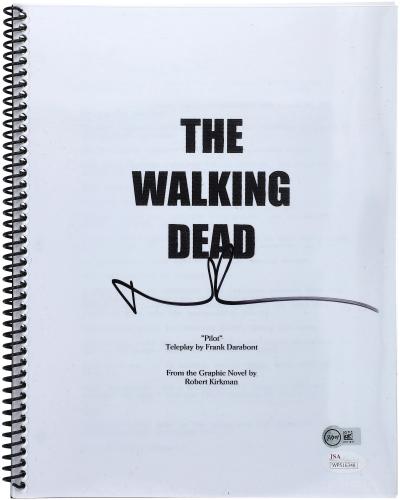 Norman Reedus Autographed The Walking Dead Pilot Episode Replica Script - JSA