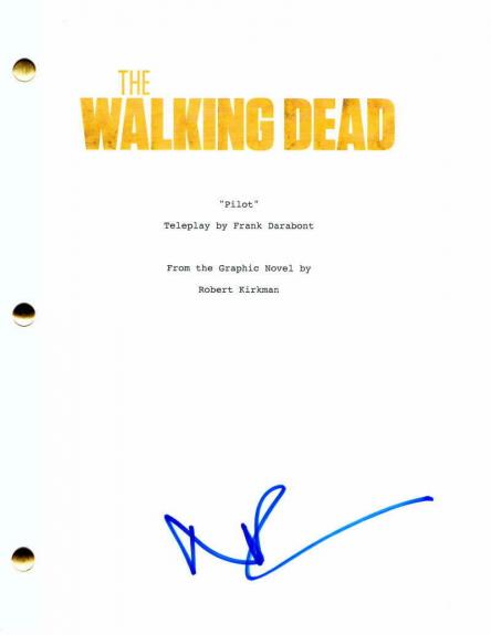 Norman Reedus Signed Autograph The Walking Dead Full Pilot Script - Daryl Dixon