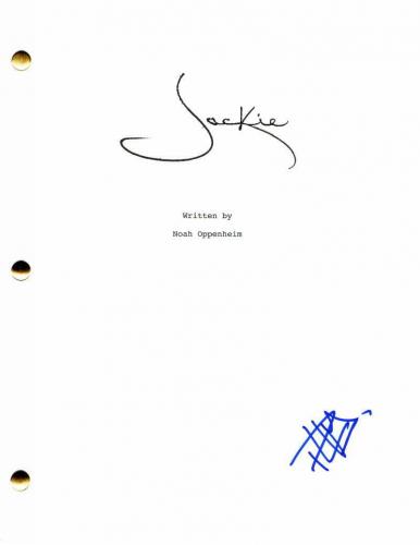 Pablo Larrain Signed Autograph Jackie Full Movie Script Starring Natalie Portman