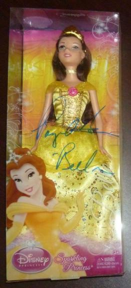 Paige O'Hara Signed Mattel Beauty & the Beast Belle Doll PSA/DNA Disney Princess