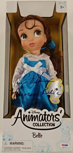 PAIGE O'HARA Signed Beauty & The Beast Belle ANIMATOR'S COLLECTION Doll BLK PSA