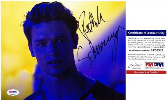 Patrick Schwarzenegger Signed - Autographed Midnight Sun Actor 8x10 inch Photo - Arnold Schwarzenegger + PSA/DNA Authenticity