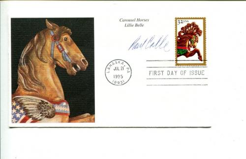 Paul Calle NASA Apollo 11 Stamp Designer Artist Signed Autograph FDC
