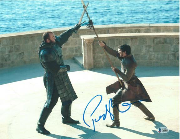 Pedro Pascal Signed 11x14 Photo Game Of Thrones Beckett Bas Autograph Auto C