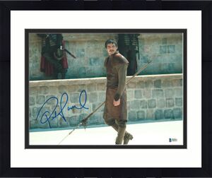 Pedro Pascal Signed 11x14 Photo Game Of Thrones Beckett Bas Autograph Auto D