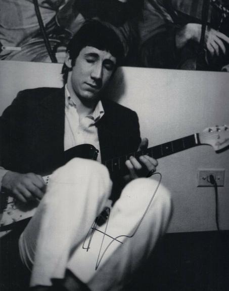 Pete Townsend Signed Autographed 11X14 Photo The Who Guitarist JSA P52600