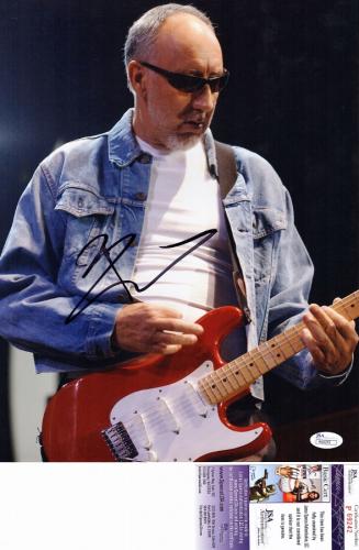Pete Townshend Signed - Autographed The WHO Guitarist 11x14 inch Photo + JSA Certificate of Authenticity - Minor Smudge