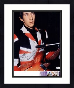 Pete Townshend Signed - Autographed The WHO Guitarist Vintage 11x14 inch Photo + JSA Certificate of Authenticity
