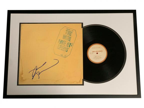Pete Townshend Signed Framed The Who Live At Leeds Album Vinyl Beckett Bas Coa