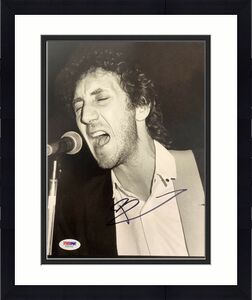 Pete Townshend Signed Photo 8x10 Who Autograph Quadrophenia Guitar HOF PSA/DNA 3