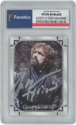 Peter Dinklage Game of Thrones Autographed Iron Anniversary #26 Card