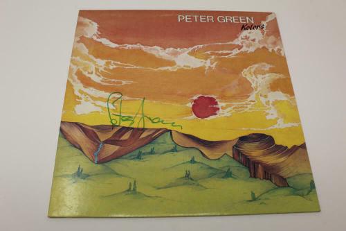 Peter Green Signed Autograph Album Vinyl Record - Kolors, Fleetwood Mac, Acoa