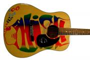 Phish Trey Anastasio Autographed Signed Airbrushed Logo Guitar Preorder AFTAL