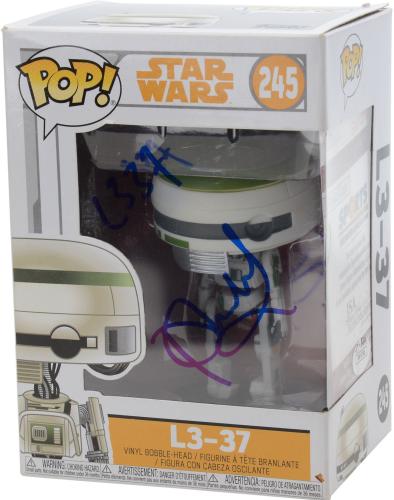 Phoebe Waller-Bridge Star Wars Autographed #245 L3-37 Funko Pop! - JSA