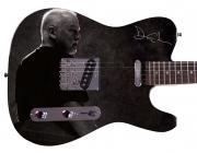 Pink Floyd David Gilmour Autographed Facsimile Signed Custom Graphics Guitar