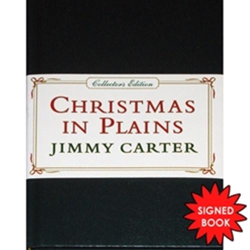 President Jimmy Carter Autographed (Christmas in Plains) Book