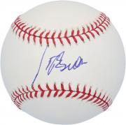 President Joe Biden Autographed Metrodome Logo Baseball - BAS A26343