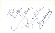 Priscilla Barnes Actress Jane the Virgin Signed 3" x 5" Index Card