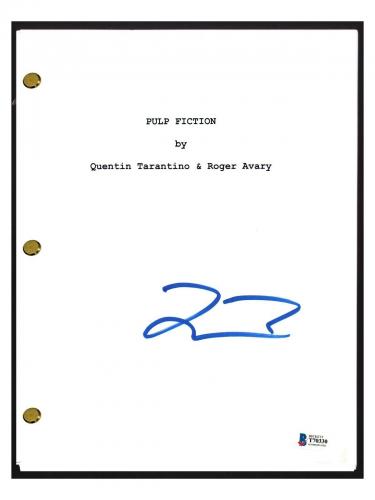 Quentin Tarantino Signed Autographed PULP FICTION Movie Script Beckett BAS COA