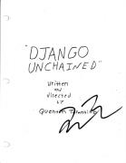 Quentin Tarantino Signed Full Django Unchained Script Authentic Autograph Coa