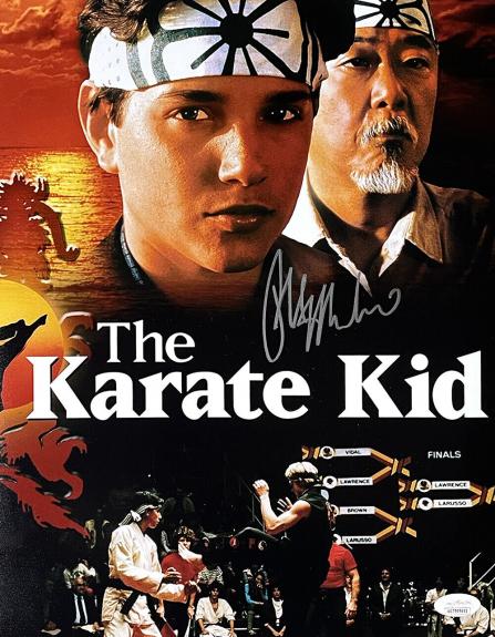 Ralph Macchio Signed 11x14 The Karate Kid Collage Photo JSA ITP