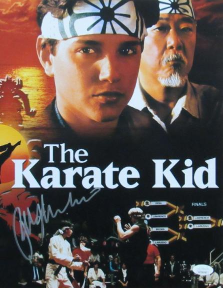 Ralph Macchio Signed/Autographed "Karate Kid" 11x14 Photo JSA 166207