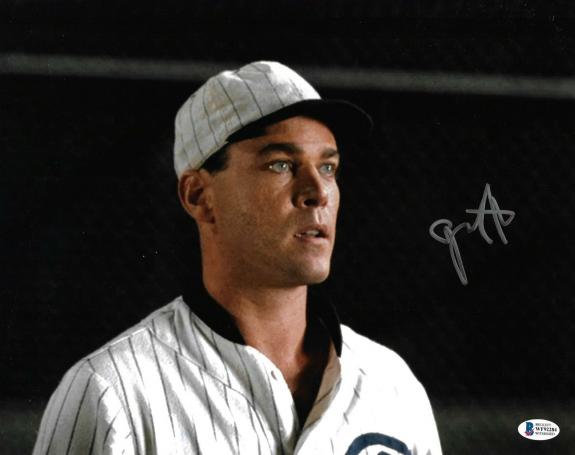 Ray Liotta Autographed 11x14 Field of Dreams Photograph Beckett BAS Sticker Only