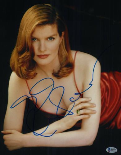 Renee Russo Signed The Godfather Tin Cup 11x14 Photo w/Beckett COA T89976