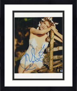 Renee Russo Signed The Godfather Tin Cup 11x14 Photo w/Beckett COA T89977