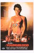 Rob Lowe Autographed 12" x 18" Youngblood Movie Poster - BAS